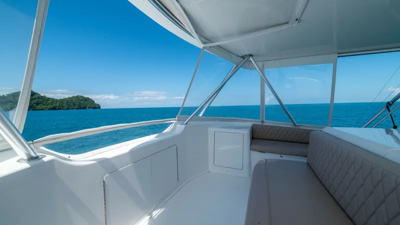 Slide: The Image of 2001 Viking 61 Convertible- Caliente- Flybridge Seating - 7606836