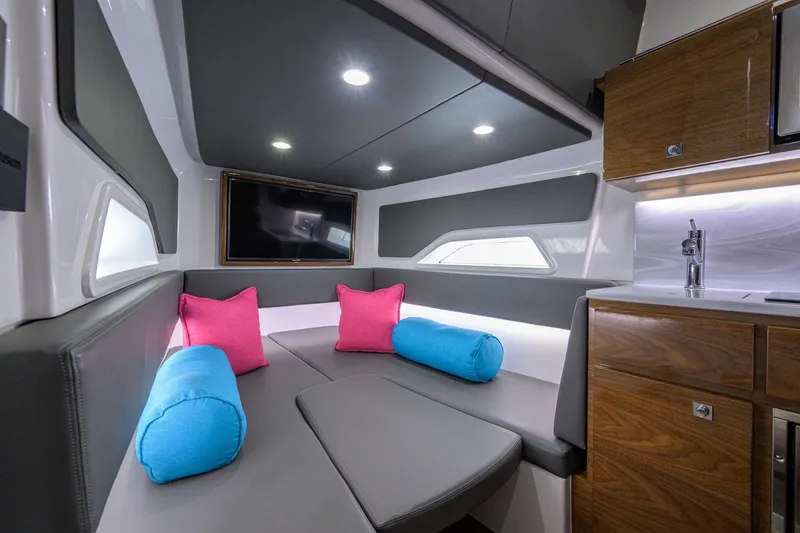 Slide: The Image of Valhalla 46 - Cabin Berth 2025 Valhalla 46 Center Console - 7532590