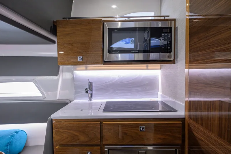 Slide: The Image of Valhalla 46 - Galley 2025 Valhalla 46 Center Console - 7532588