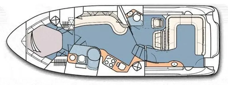 Slide: The Image of Sea Ray 410 Sundancer 2002 - 7541005