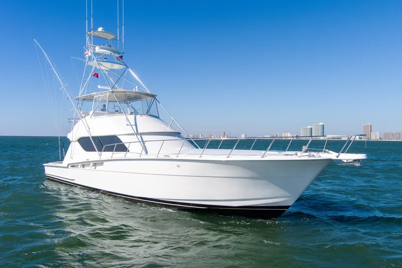 Slide: The Image of Hatteras 60 Convertible 1998 - 7540953