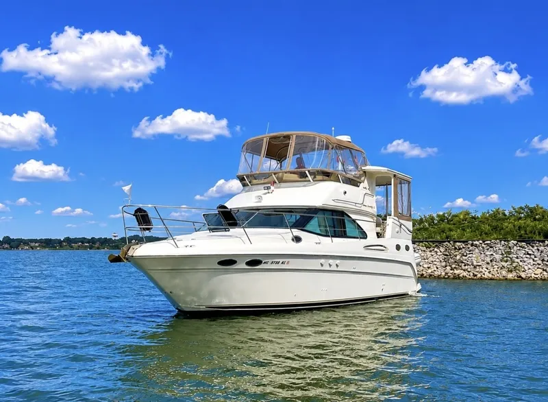 Slide: The Image of Sea Ray 370 Aft Cabin 1998 - 7586890