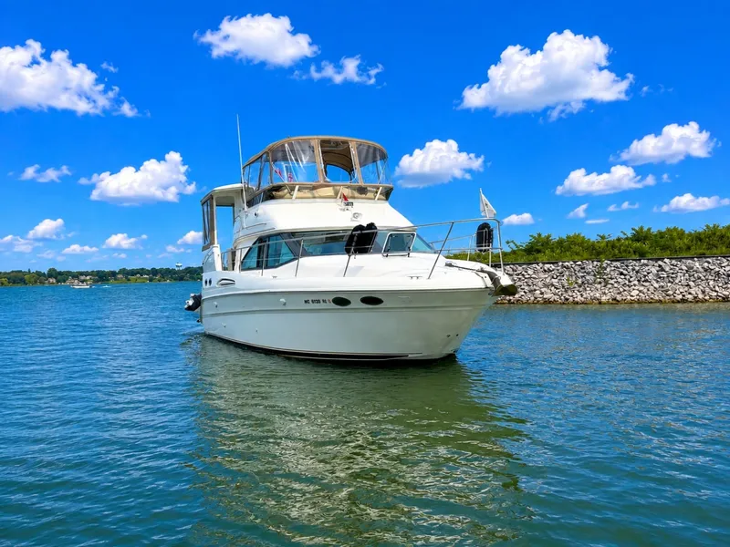 Slide: The Image of Sea Ray 370 Aft Cabin 1998 - 7586894