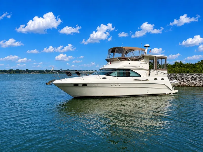 Slide: The Image of Sea Ray 370 Aft Cabin 1998 - 7586889