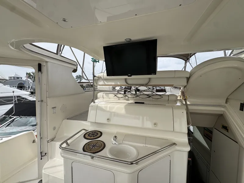 Slide: The Image of Sea Ray 370 Aft Cabin 1998 - 7586936