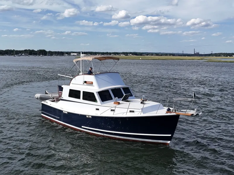 Slide: The Image of Wilbur Flybridge Cruiser 1987 - 7583214