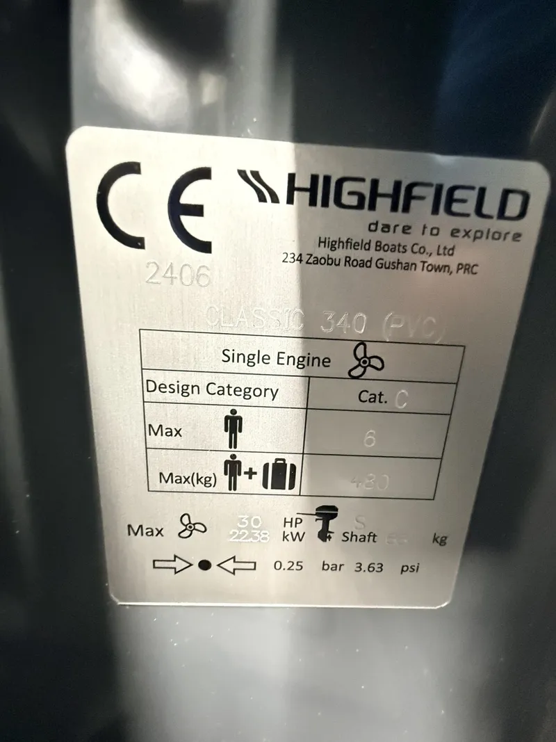 Slide: The Image of Highfield Classic 340 2027 - 7817224