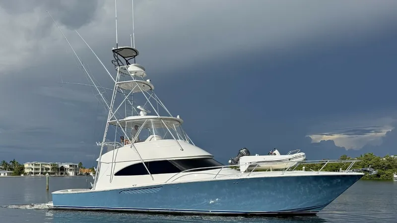 The Image of Side Profile of Viking 55 Convertible - 7865565