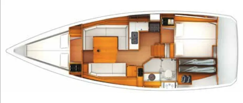 Slide: The Image of Jeanneau Sun Odyssey 389 2018 - 7596893