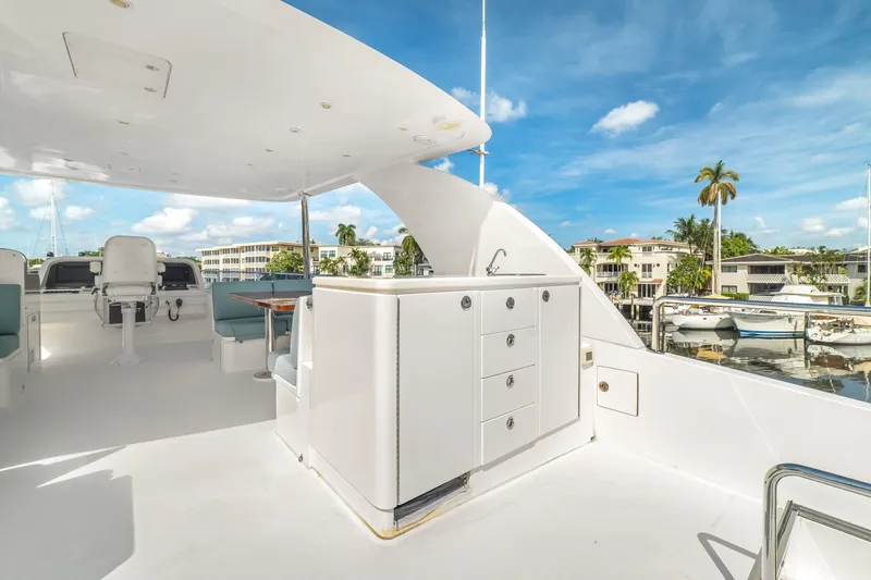 Slide: The Image of Boat Deck Sink And Fridge - 7665372