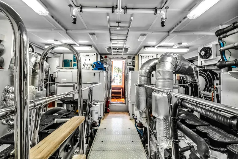 Slide: The Image of Engine Room Looking Aft - 7665381