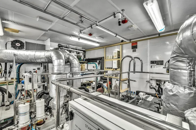 Slide: The Image of Engine Room Looking Forward - 7665383