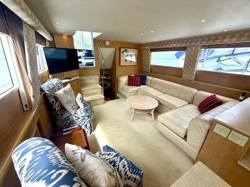 Slide: The Image of Hatteras 52 Cockpit Motor Yacht 1999 - 7601406