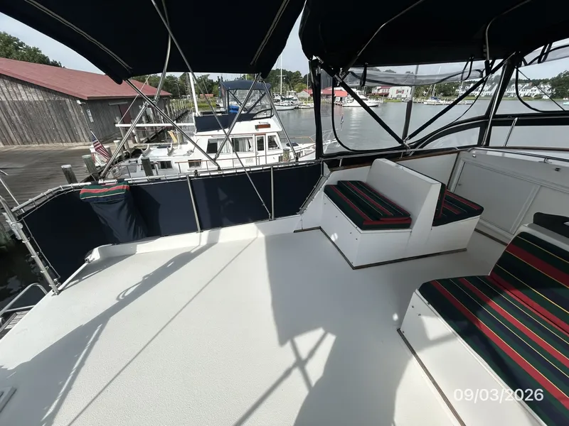 Slide: The Image of 42' Grand Banks flybridge port - 7602212