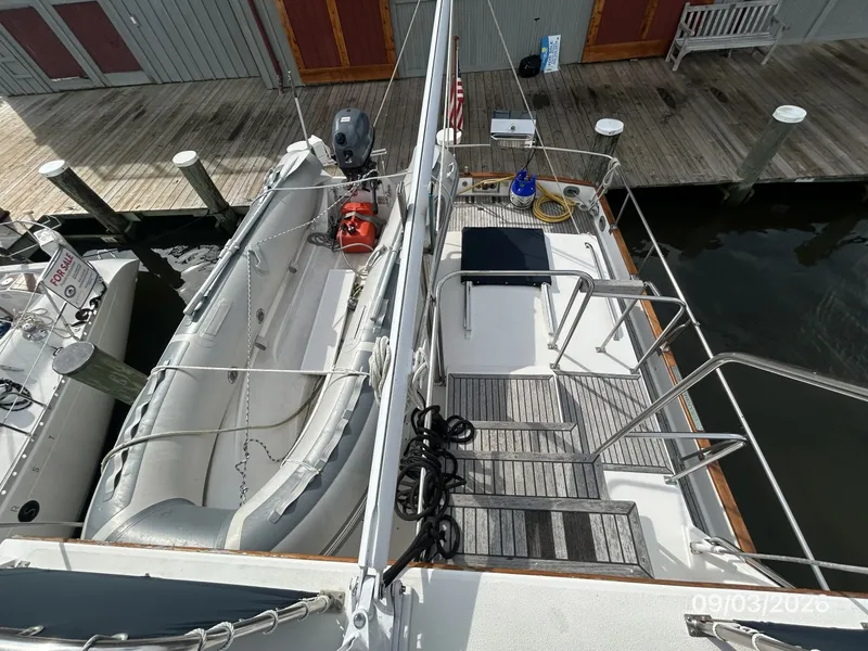 Slide: The Image of 42' Grand Banks trunk cabin aft - 7602312