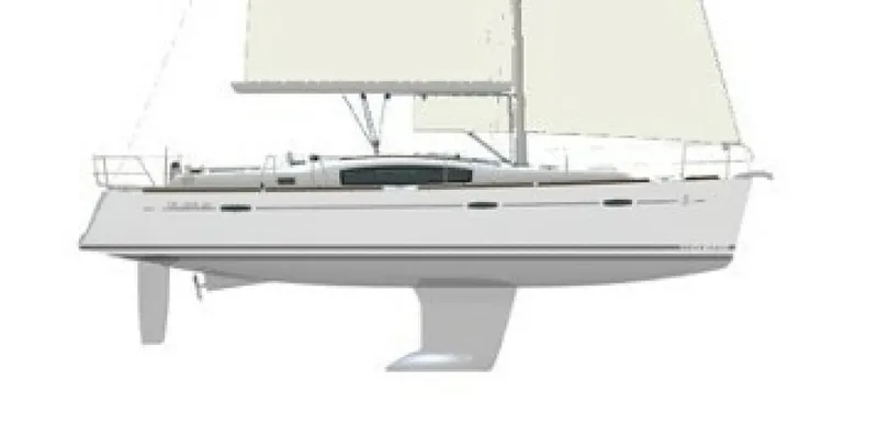 Slide: The Image of Beneteau Oceanis 40 Profile Drawing - 7602765