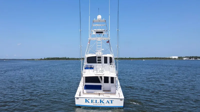 Slide: The Image of 2005 61 Viking Enclosed Bridge Kelkat Exterior (13) - 7603976