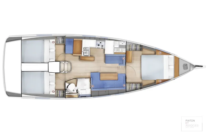 Slide: The Image of Jeanneau Sun Odyssey 410 2024 - 7643435