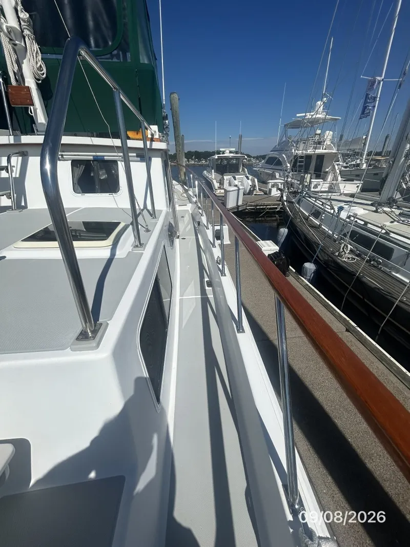 Slide: The Image of 36' Monk starboard side deck2 - 7646975