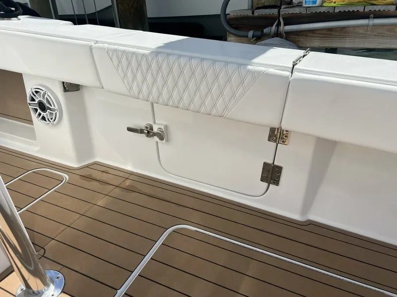 Slide: The Image of Queen/Smith Custom 53 - Cockpit Transom Gate 2023 Queen/Smith Custom 53 - 7720637