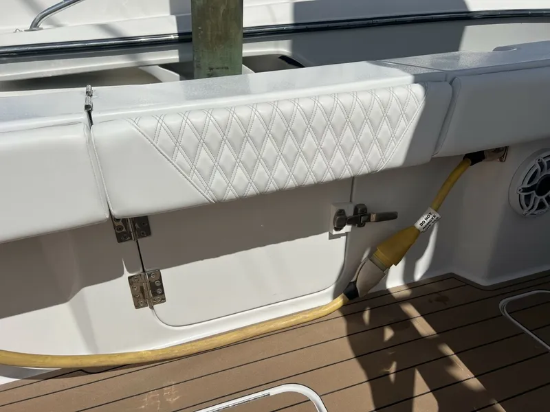 Slide: The Image of Queen/Smith Custom 53 - Cockpit Transom Gate 2023 Queen/Smith Custom 53 - 7661423
