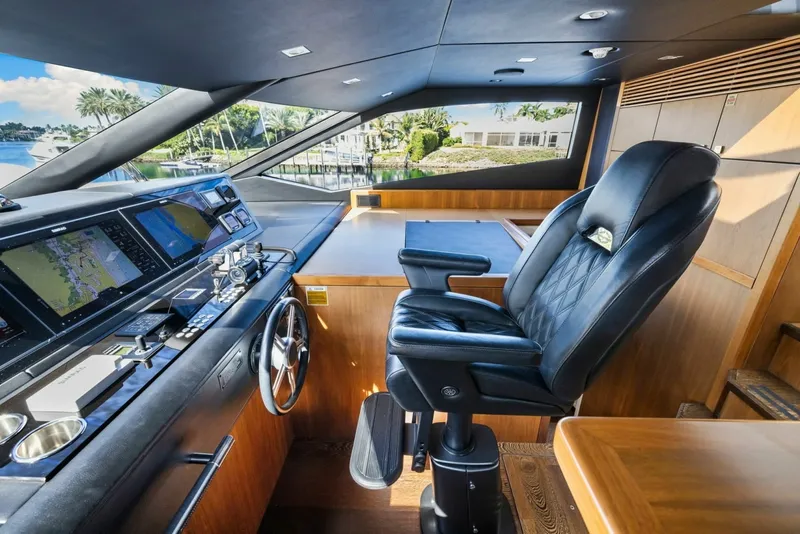 Slide: The Image of Pilothouse 2018 Sunseeker 95 Motoryacht JUST ONE MORE - 7762120