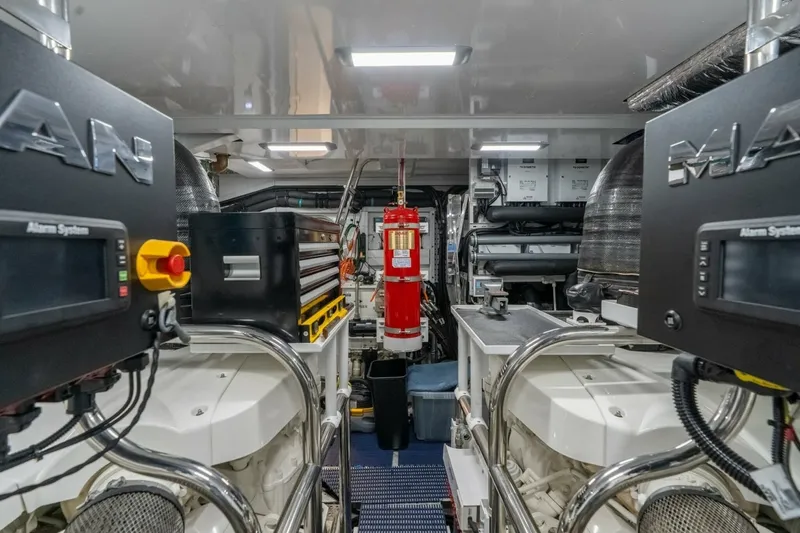 Slide: The Image of Princess 80 LANIKAI - Engine Room 2024 Princess 80 Motoryacht LANIKAI - 7844185