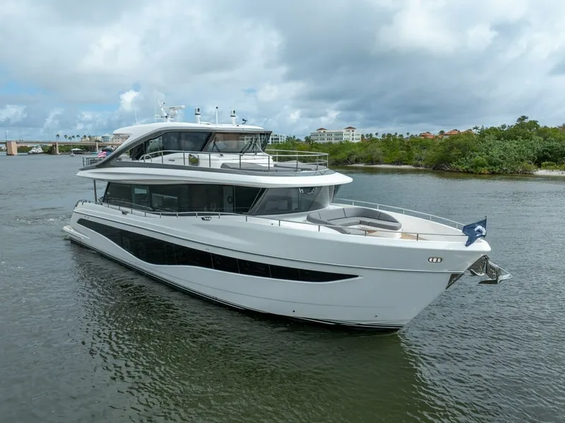 Slide: The Image of Princess 80 LANIKAI - Starboard Bow Profile 2024 Princess 80 Motoryacht LANIKAI - 7844188