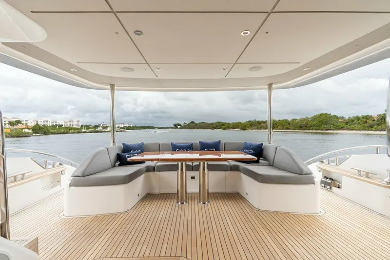 Slide: The Image of Princess 80 LANIKAI - Aft Deck 2024 Princess 80 Motoryacht LANIKAI - 7844179