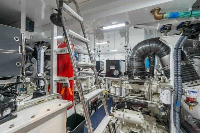 Slide: The Image of Princess 80 LANIKAI - Engine Room 2024 Princess 80 Motoryacht LANIKAI - 7844187