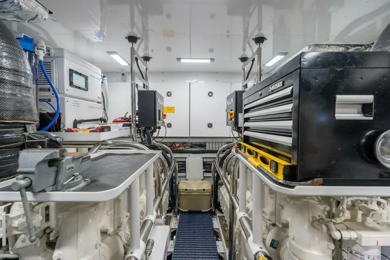 Slide: The Image of Princess 80 LANIKAI - Engine Room 2024 Princess 80 Motoryacht LANIKAI - 7844186