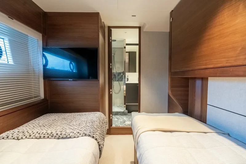 Slide: The Image of Princess 80 LANIKAI - Port Guest Suite 2024 Princess 80 Motoryacht LANIKAI - 7844165