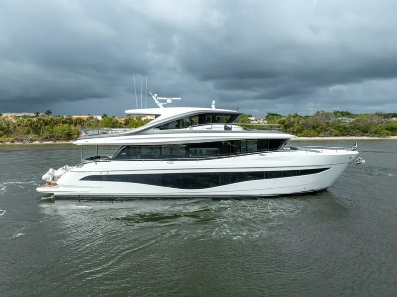 The Image of Princess 80 LANIKAI - Starboard Profile 2024 Princess 80 Motoryacht LANIKAI - 7844146
