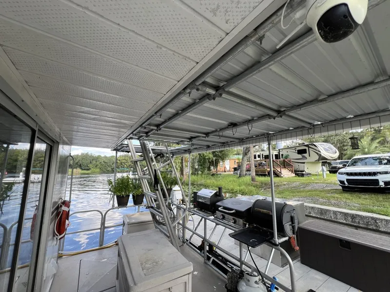Slide: The Image of Leisure Kraft Boats House Boat 1988 - 7665827