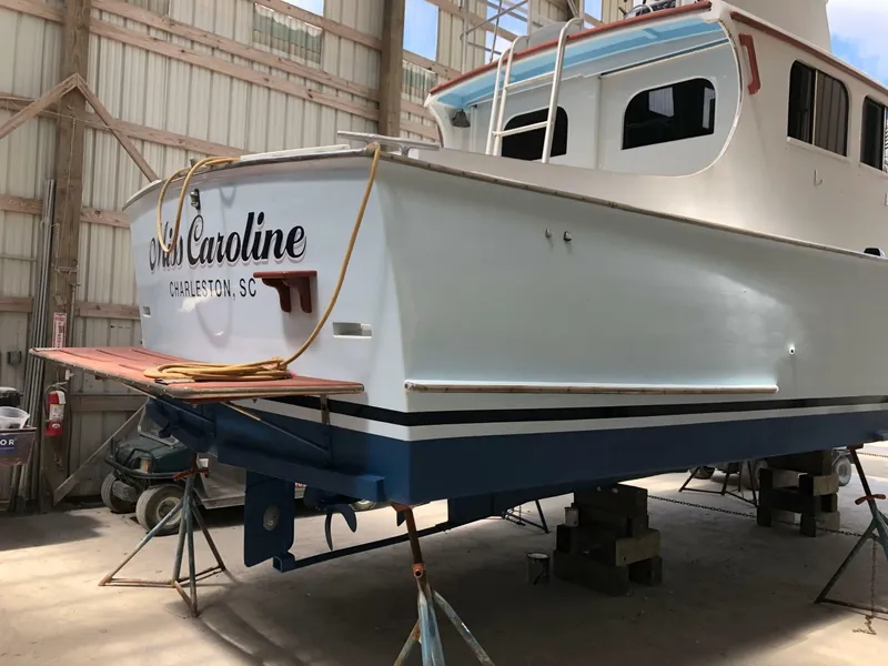 Slide: The Image of Custom Rose Brothers 32 Flybridge 1952 - 7669900