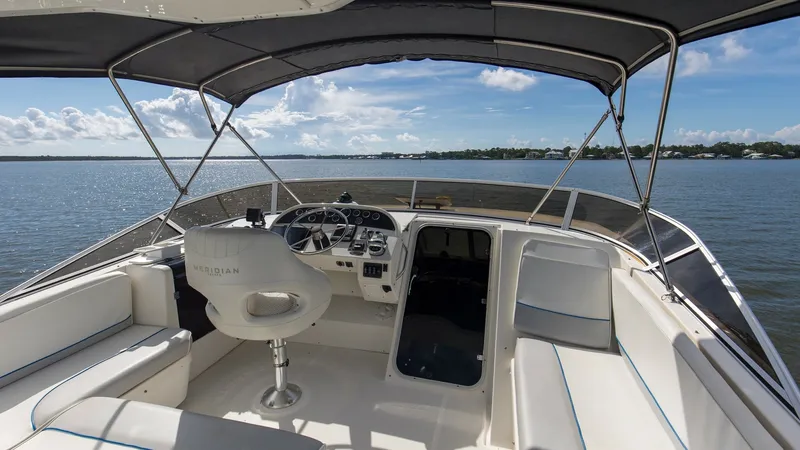 Slide: The Image of 2007 Meridian 490 SE Pilothouse Trust Flybridge - 7689969