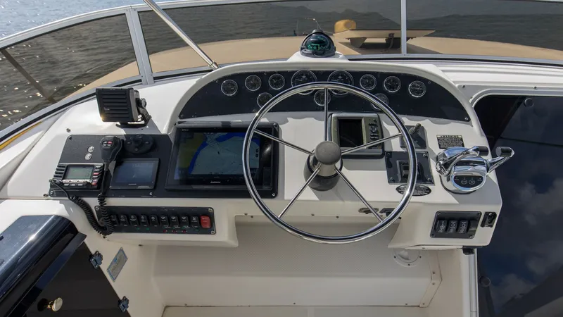 Slide: The Image of 2007 Meridian 490 SE Pilothouse Trust Flybridge (4) - 7689973