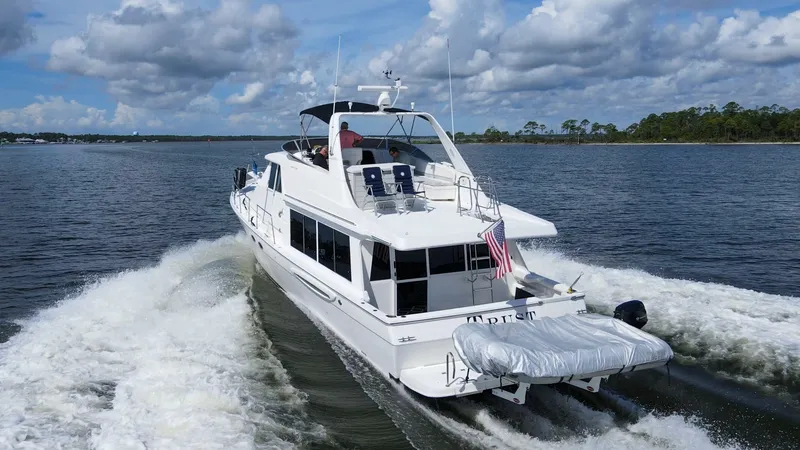 Slide: The Image of 2007 Meridian 490 SE Pilothouse Trust Exteriors (7) - 7690014
