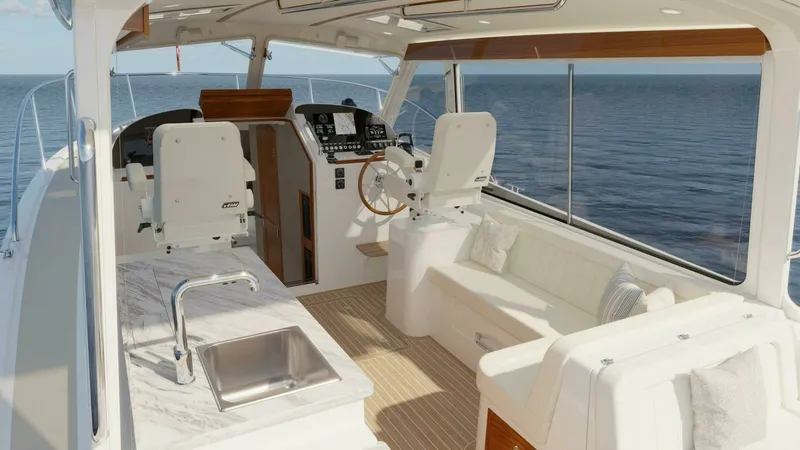 Slide: The Image of Galley with Seating 2026 MJM 38RS - 7818815