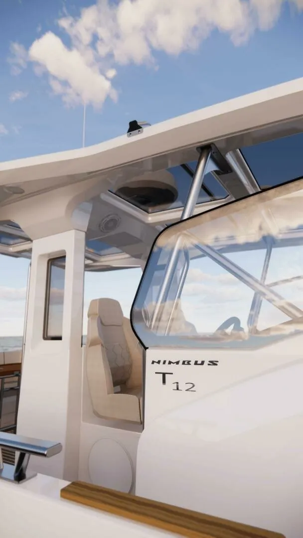 Slide: The Image of Nimbus Tender 12 Command Deck 2026 Nimbus Tender 12 - 7818981