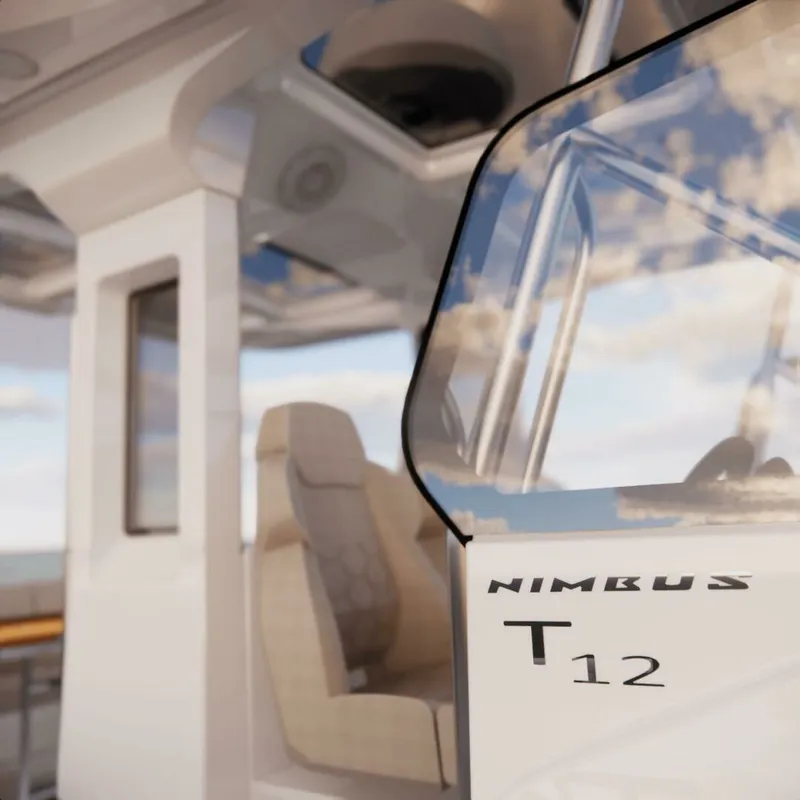 Slide: The Image of Nimbus Tender 12 Command Deck 2026 Nimbus Tender 12 - 7818997