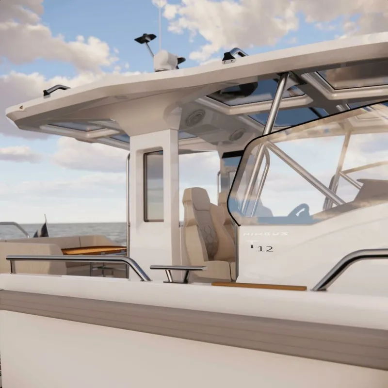 Slide: The Image of Nimbus Tender 12 Command Deck 2026 Nimbus Tender 12 - 7818999