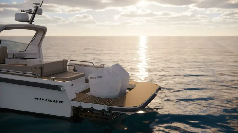Slide: The Image of Nimbus Weekender 12 Swim Platform 2026 Nimbus Weekender 12 - 7819034