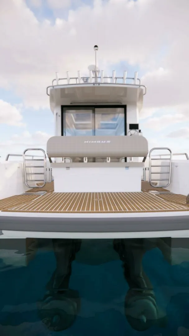 Slide: The Image of Nimbus Commuter 12 Swim Platform 2026 Nimbus Commuter 12 - 7819051