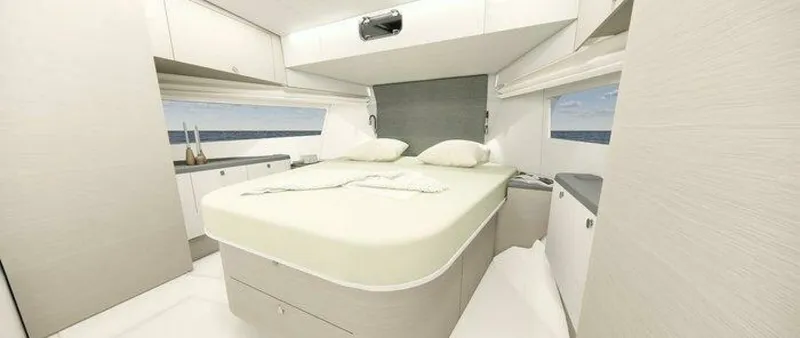 Slide: The Image of Nimbus 495 Flybridge Stateroom 2026 Nimbus 495 Flybridge - 7819075