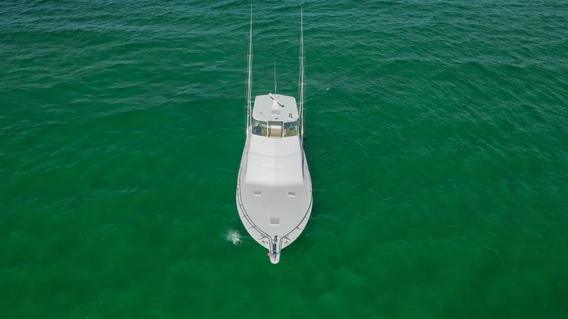 Slide: The Image of 2008 54 Hatteras Convertible American Made Profile (6) - 7852522