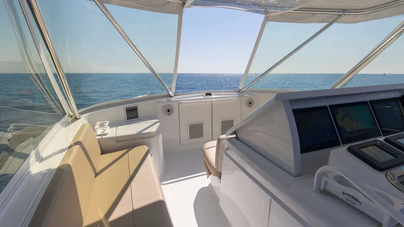 Slide: The Image of 2008 54 Hatteras Convertible American Made Bridge (1) - 7852467
