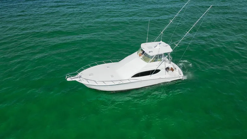 Slide: The Image of 2008 54 Hatteras Convertible American Made Profile (9) - 7852523