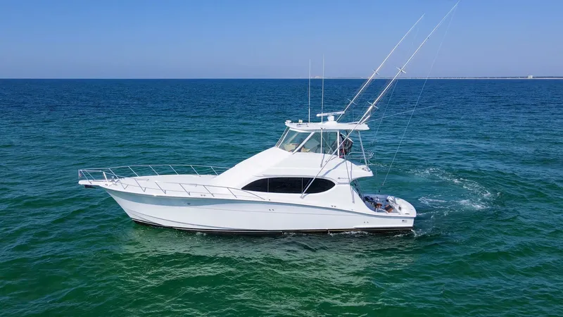 Slide: The Image of 2008 54 Hatteras Convertible American Made Profile (10) - 7852527