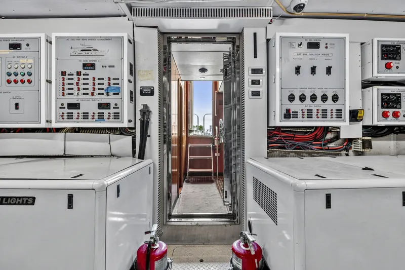 Slide: The Image of Engine Room Looking Aft - 8052020